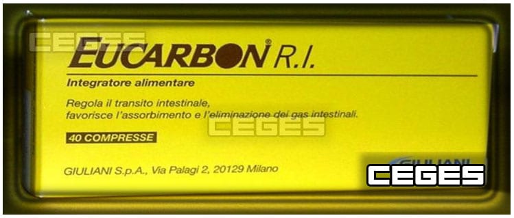 دواء أوكاربون Eucarbon لعلاج الغازات والانتفاخات