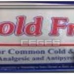 دواء كولد فري Cold Free لعلاج البرد والإنفلونزا والرشح وسيلان الأنف والعطس