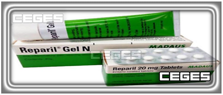 دواء ريباريل Reparil الالتهابات والتورمات ومضاد للارتشاح