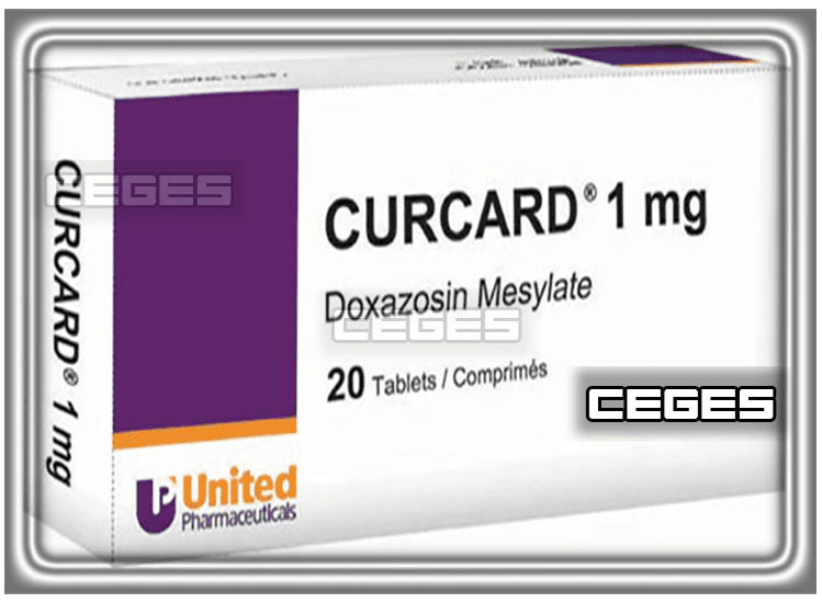 نشرة دواء كوركارد Curcard لعلاج زيادة وارتفاع الضغط