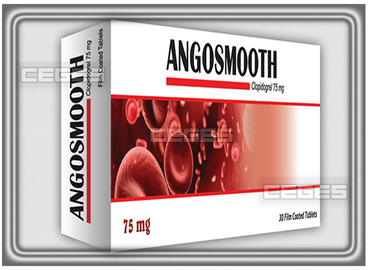 دواء أنجوسموث Angosmooth أقراص لعلاج السكتات الدماغية و النوبات القلبية