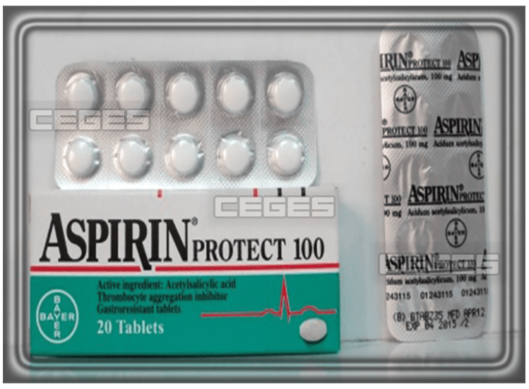 نشرة دواء اسبرين Aspirin مسكن لآلام الجسم