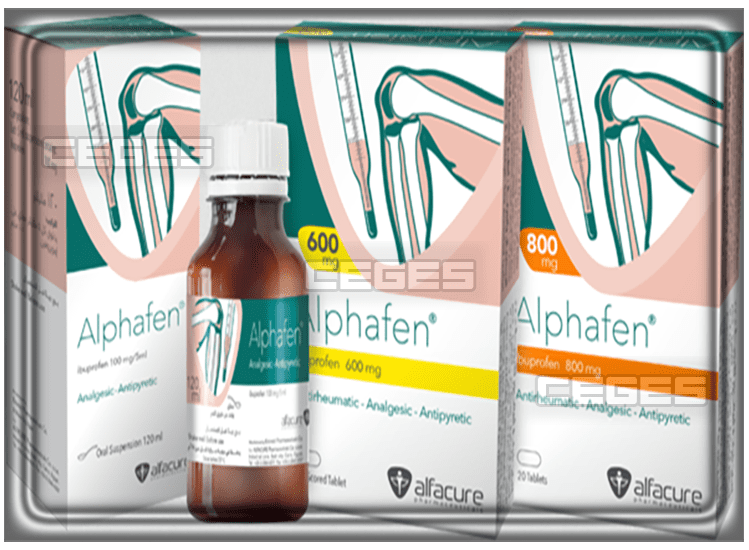 دواء الفافين Alphafen مسكن للآلام