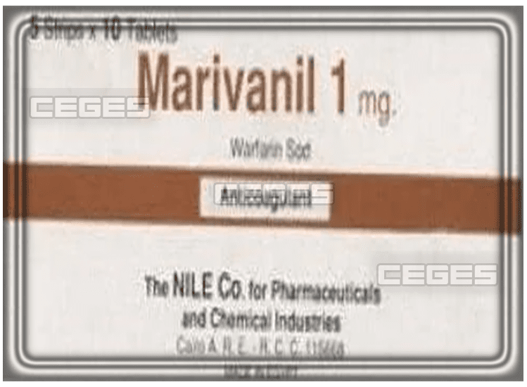 دواء ماريفانيل Marivanil لعلاج تجلط الدم