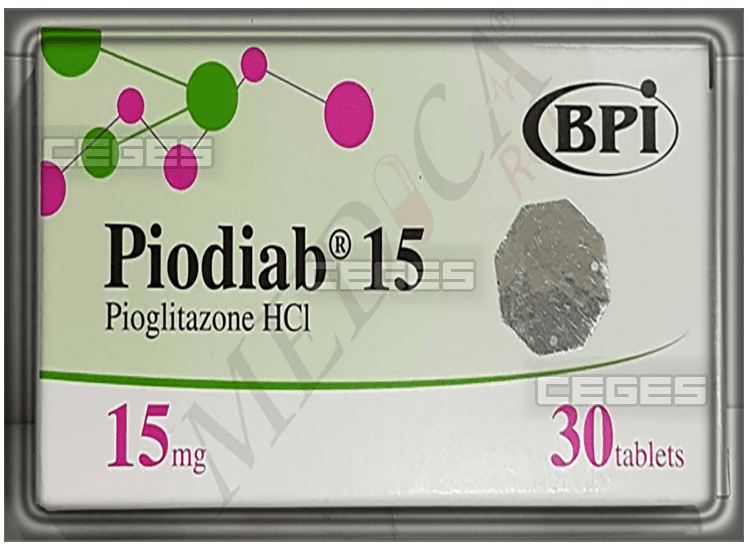 بيودياب Piodiab أقراص لعلاج مرض السكر
