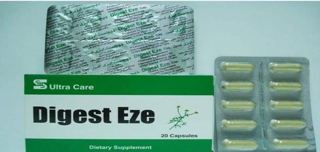 دايجست ايزي (Digest Eze) دواعي الإستعمال والآثار الجانبية.