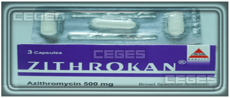 دواء زيثروكان Zithrokan مضاد حيوي واسع المدى