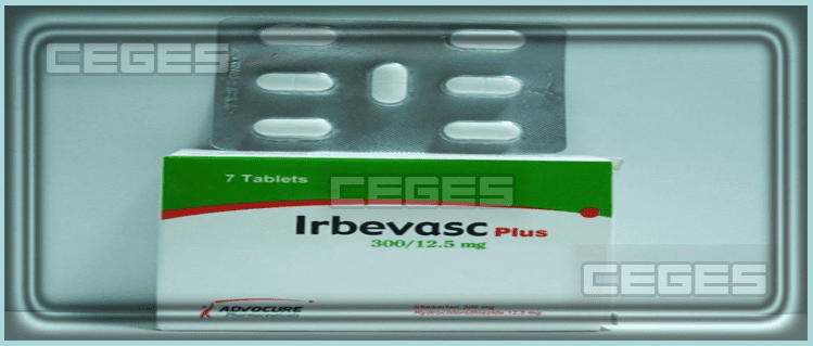اربيفاسك بلس Irbevasc Plus أقراص لعلاج ارتفاع ضغط الدم