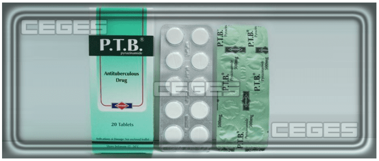 دواء بي تي بي P.T.B أقراص لعلاج الدرن النشط والسل