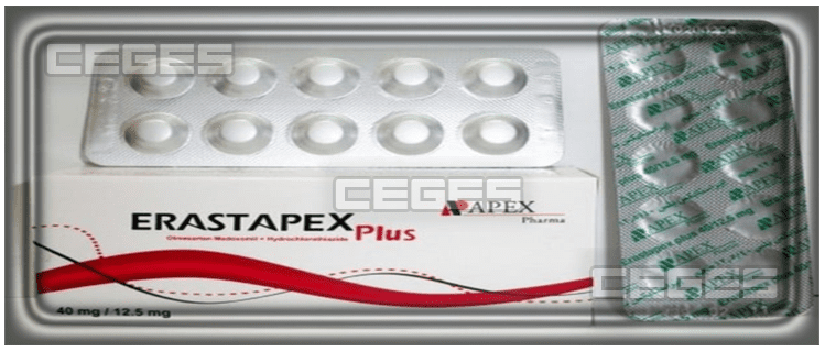 دواء إيراستابكس Erastapax لعلاج ارتفاع ضغط الدم