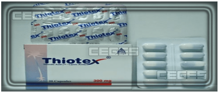 دواء ثيوتكس thiotex لعلاج التهاب الاعصاب