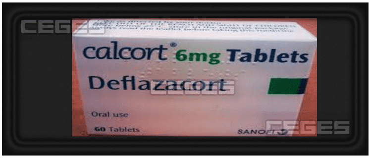 دواء ديفلازاكورت deflazacort لعلاج للالتهابات الحادة والمزمنة والحساسية