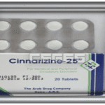 دواء سيناريزين Cinnarizin لعلاج قصور الدورة الدموية وتدفق الدم