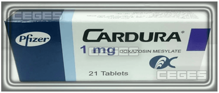 نشرة دواء كاردورا Cardura أقراص لعلاج ضغط الدم المرتفع