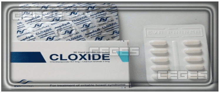 دواء كلوكسيد Cloxide لعلاج تقلصات القولون العصبي