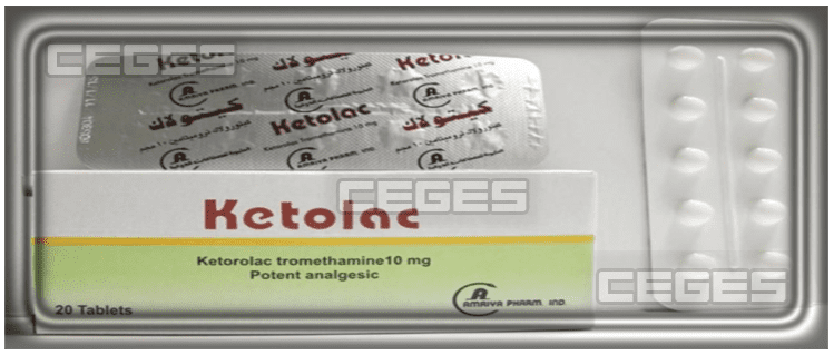 دواء كيتولاك Ketolac مسكن للآلام